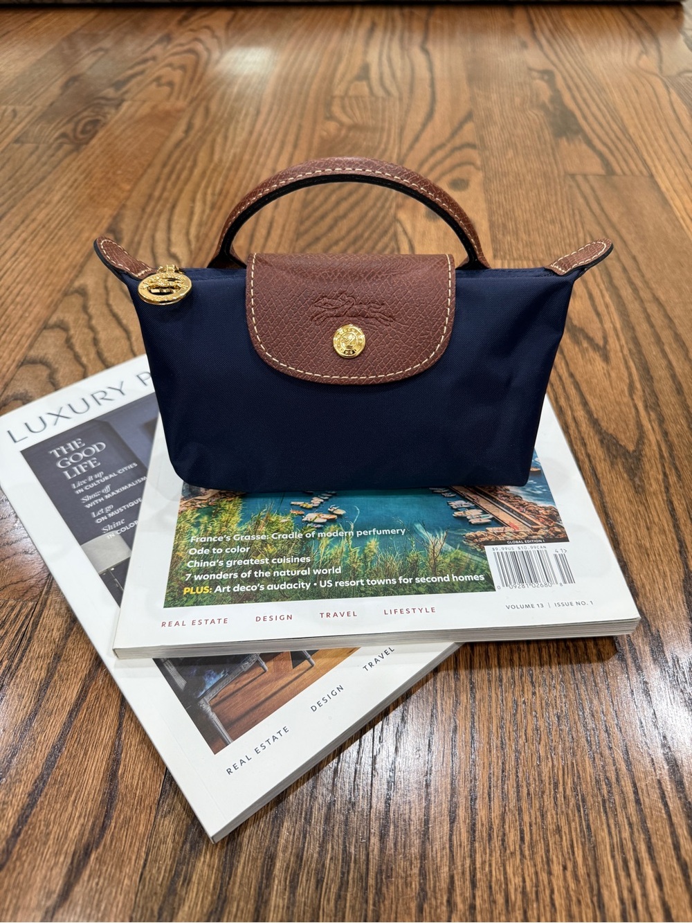 Longchamp LE PLIAGE ORIGINAL POUCH WITH HANDLE